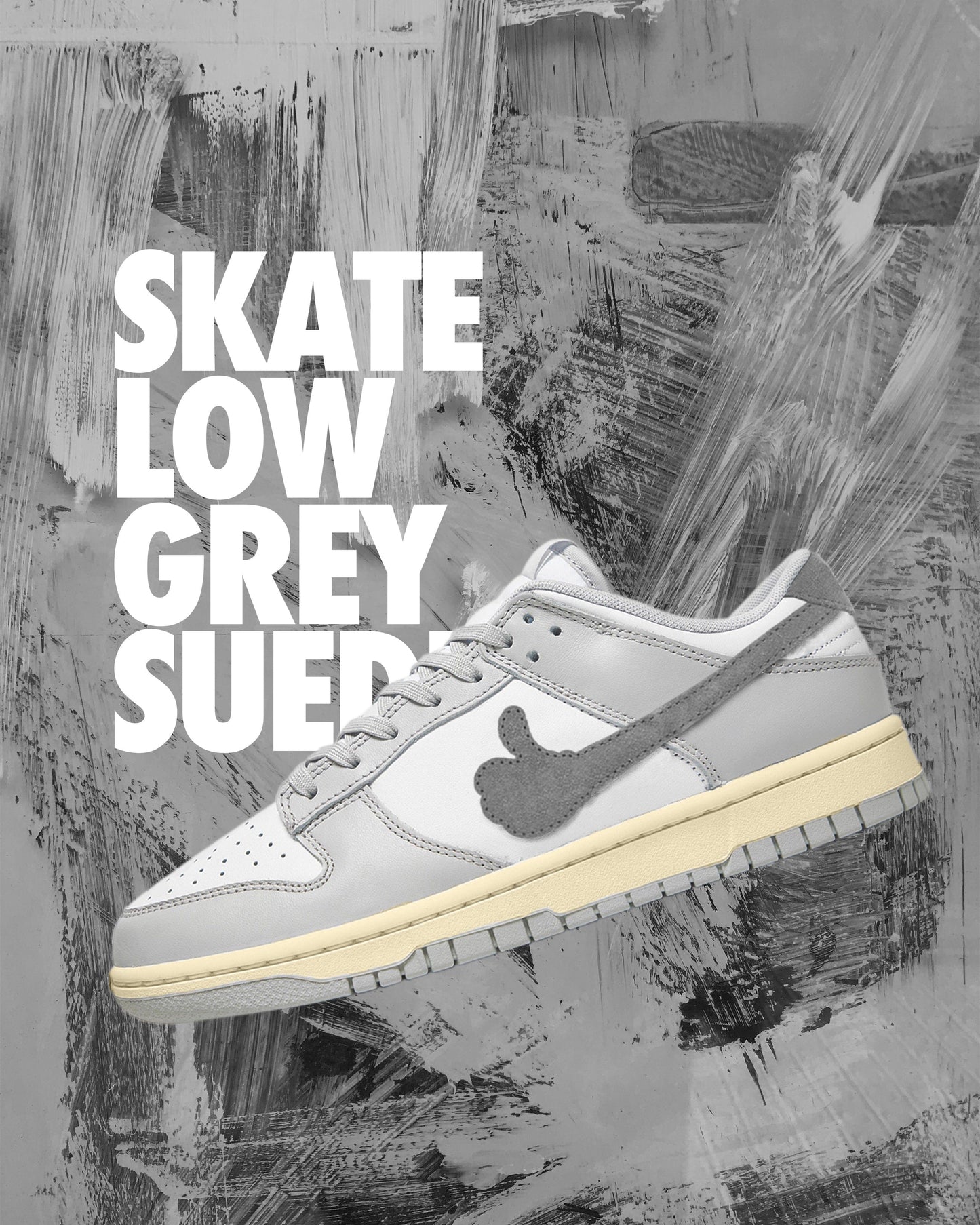 Thumbs Up Skate Low 'Grey Suede'