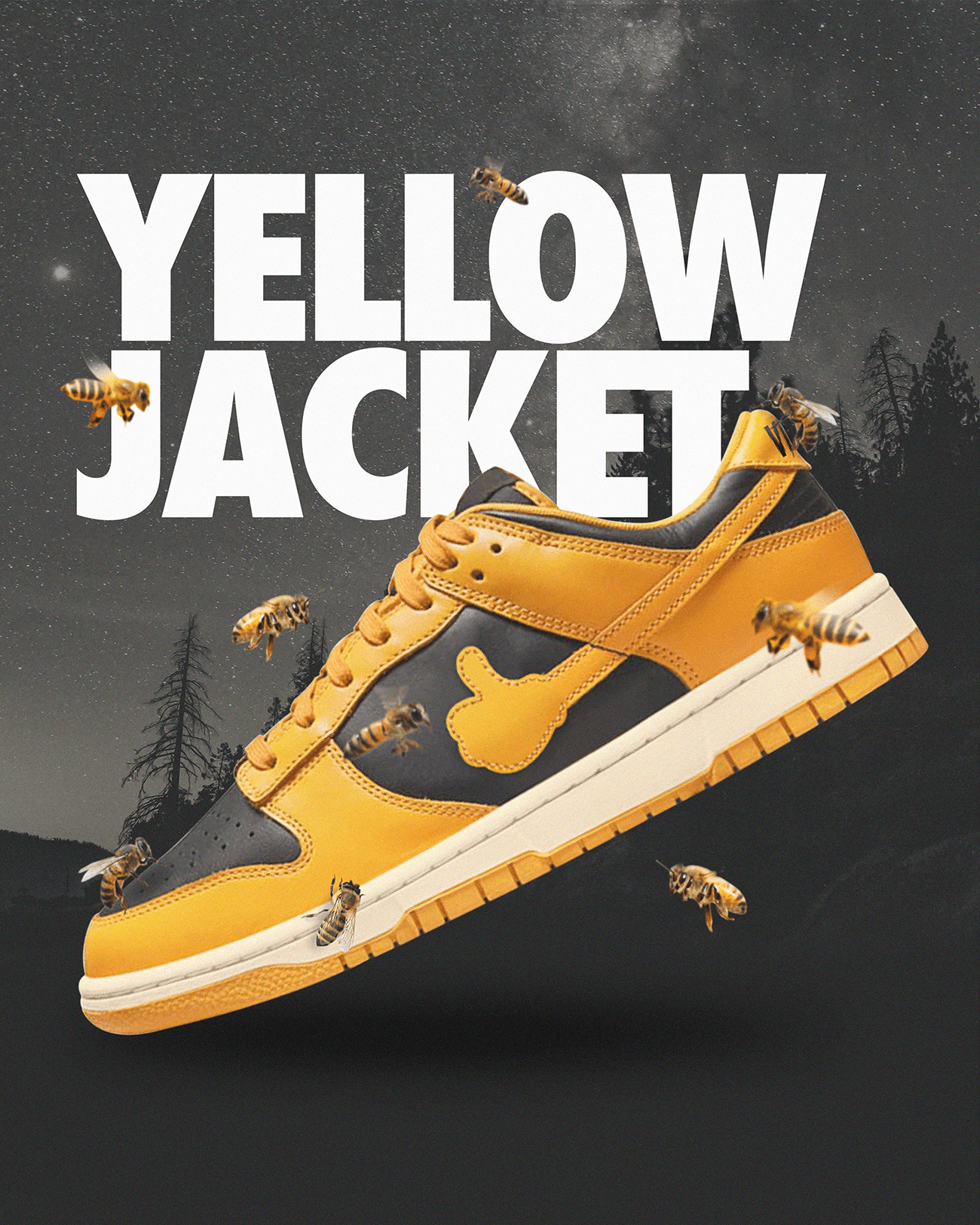 Thumbs Up Skate Low 'Yellow Jacket'